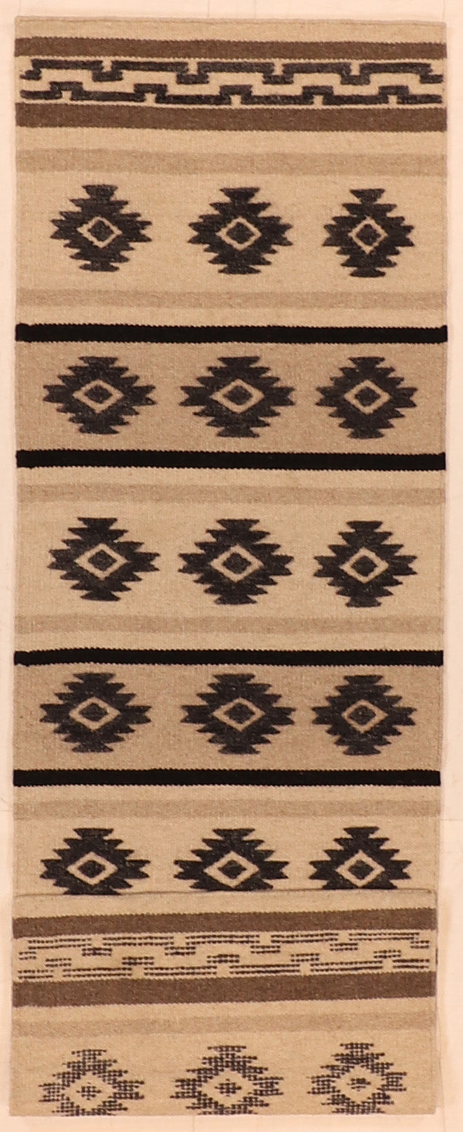 2.7x8 Runner  - Mountain Modern Fine All Over Rectangle - Hand Knotted Rug