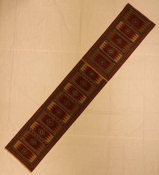 Runner - Karabagh Fine All Over Rectangle - Hand Knotted Rug