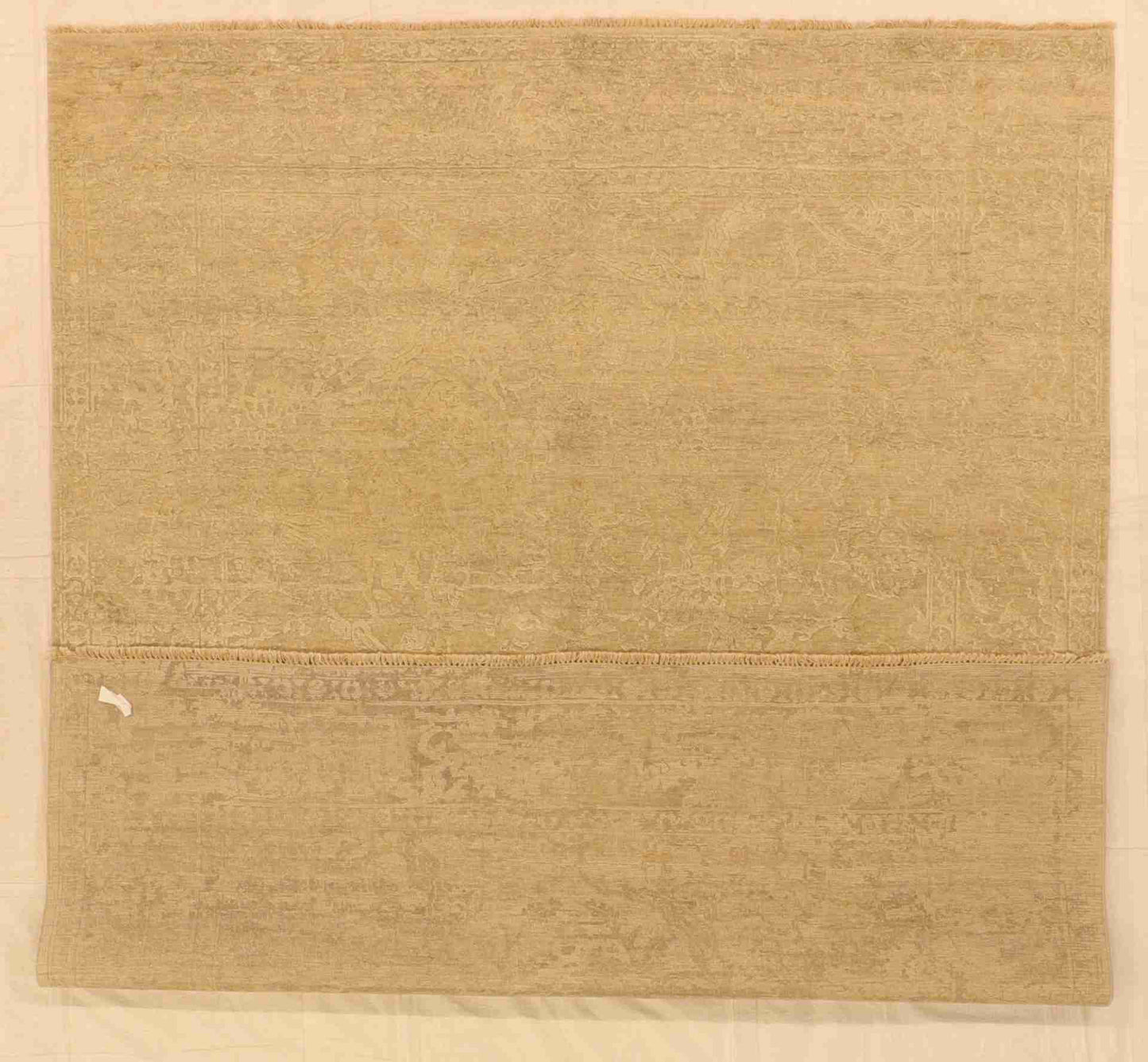 W 7.9 - L 9.8 - Modern Wool Transitional Rectangle - Finest Hand-Knotted Quality Wool - 64483