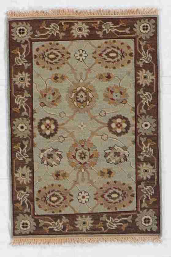 W 2 L 3 Tabriz 100% Wool Handmade All Over Design - 64594