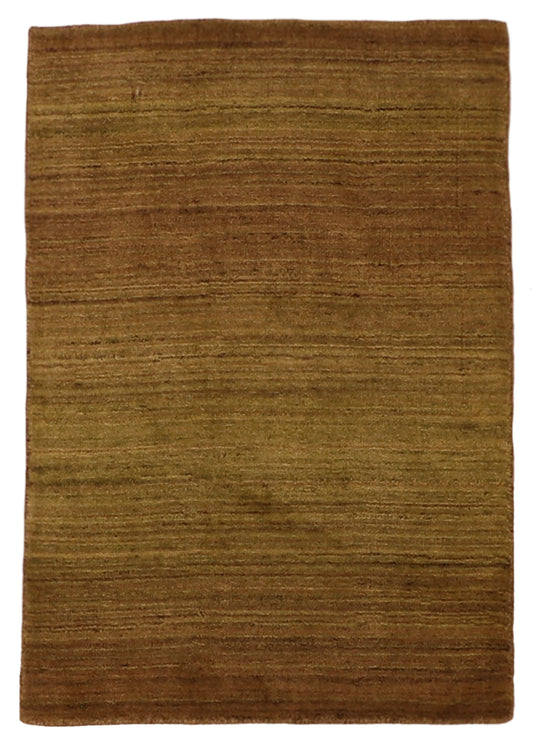 W 2 L 3 Modern Silk And Wool Blend Handmade All Over Design - 64602