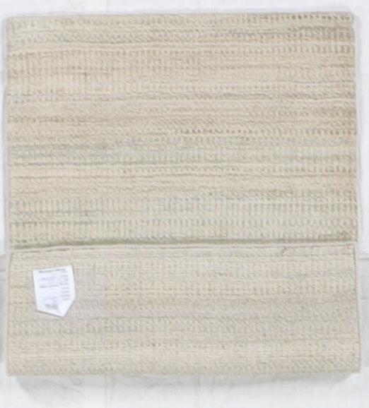 W 2 L 3 Modern Silk And Wool Blend Handmade All Over Design - 64613