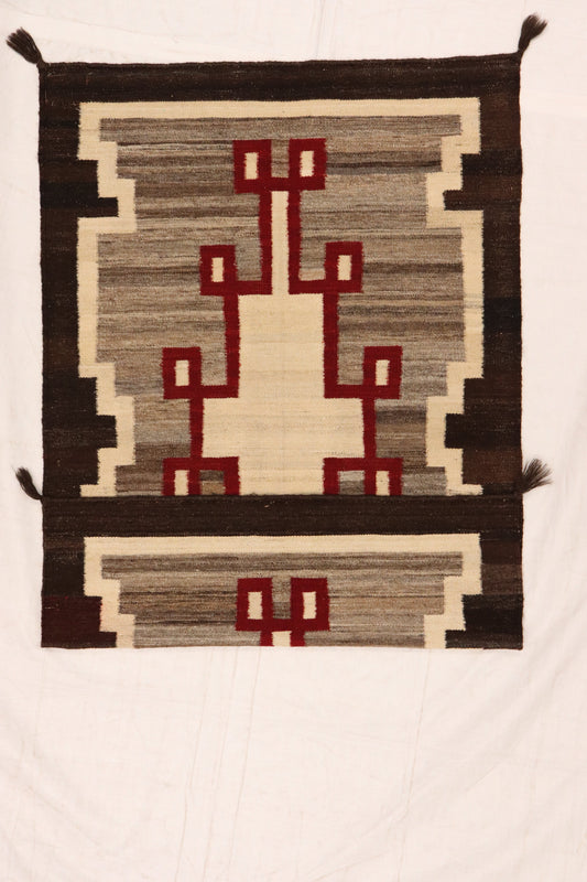 3x5 - Navajo Fine Wool All Over Rectangle - Hand Knotted Rug