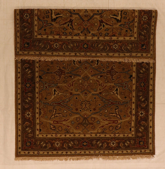 4x6 - Soumak Fine/Wool All Over Rectangle - Hand Knotted Rug