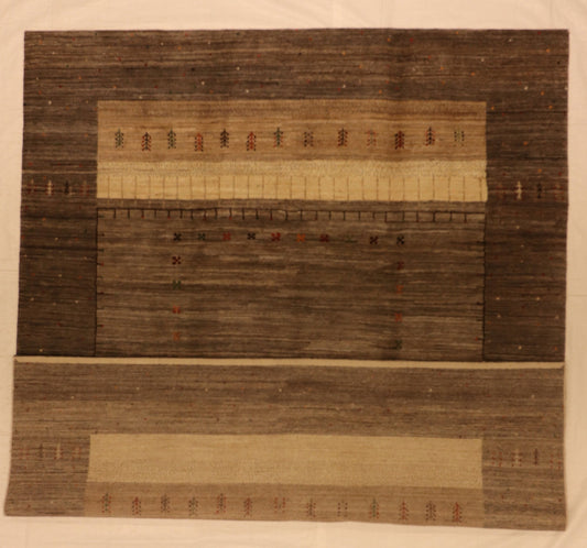 8x10 - Gabbeh Wool All Over Rectangle - Hand Knotted Rug