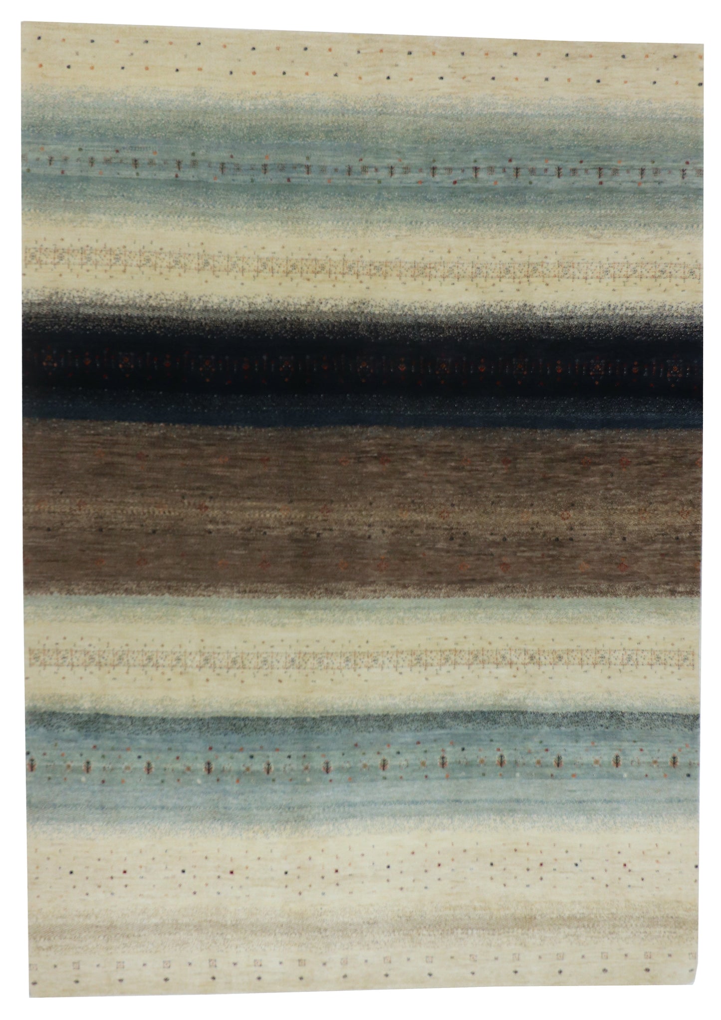 9x12 - Gabbeh Fine/Wool All Over Rectangle - Hand Knotted Rug