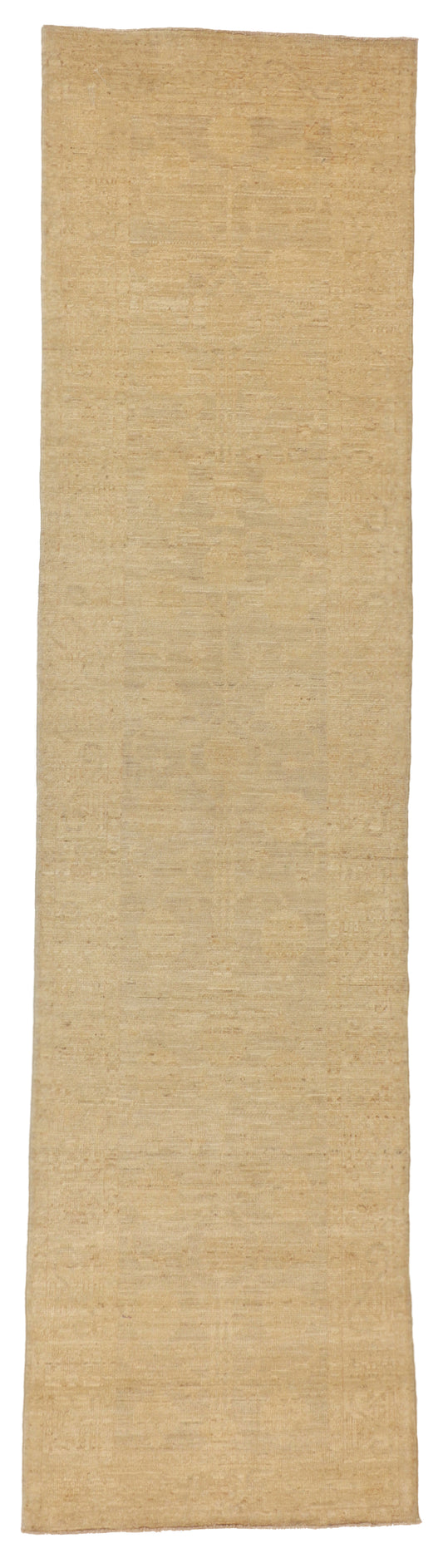 W 2.7 L 10 Oushak Runner 100% Wool Hand-Woven All Over Design - 65260