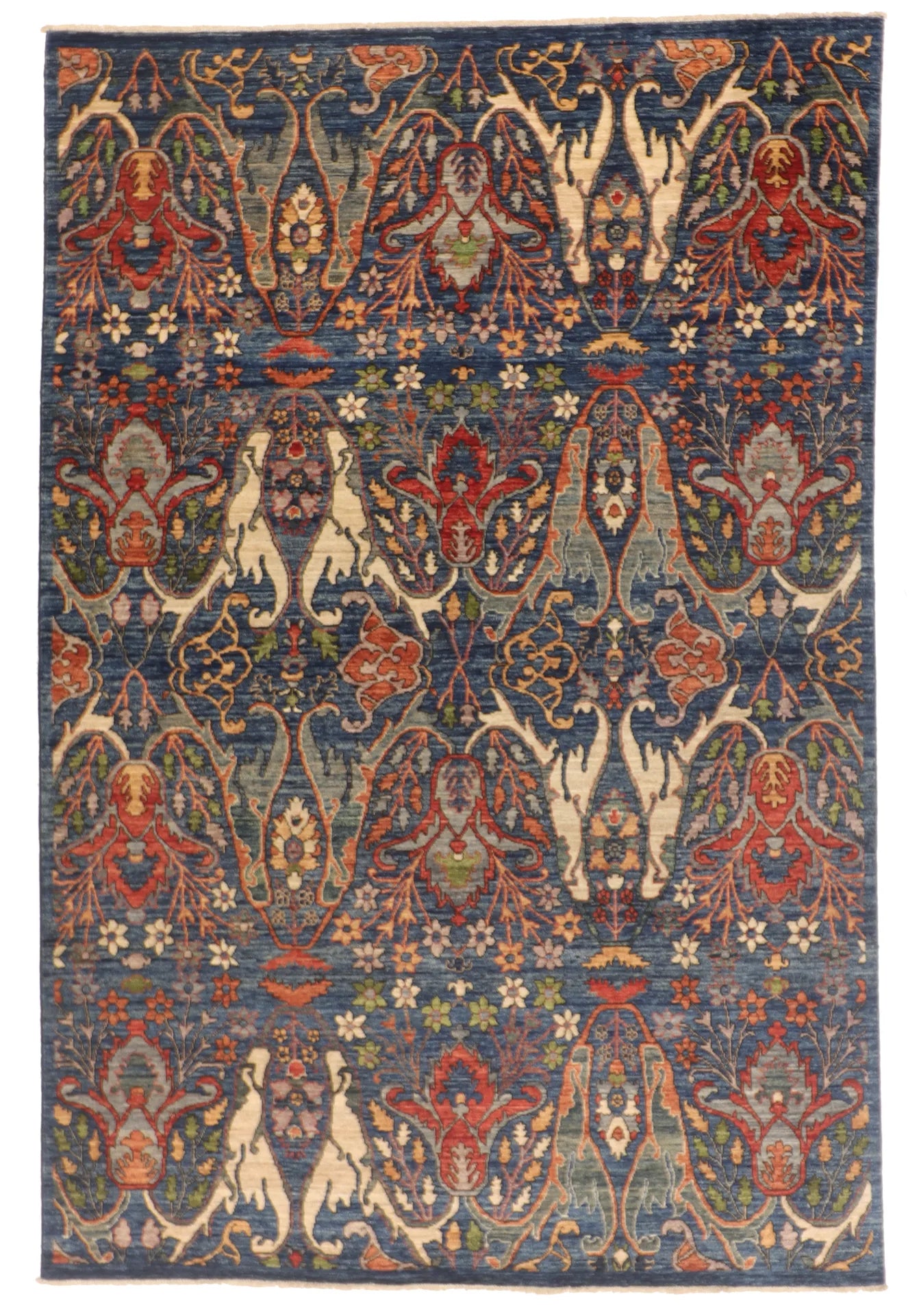 W 6 - L 9 - Golfrangie Fine/Wool All Over Rectangle - Finest Hand-Made Quality Wool - 65380