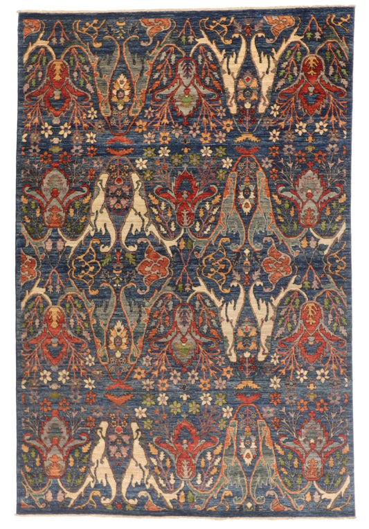 W 6 - L 9 - Golfrangie Fine/Wool All Over Rectangle - Finest Hand-Made Quality Wool - 65380