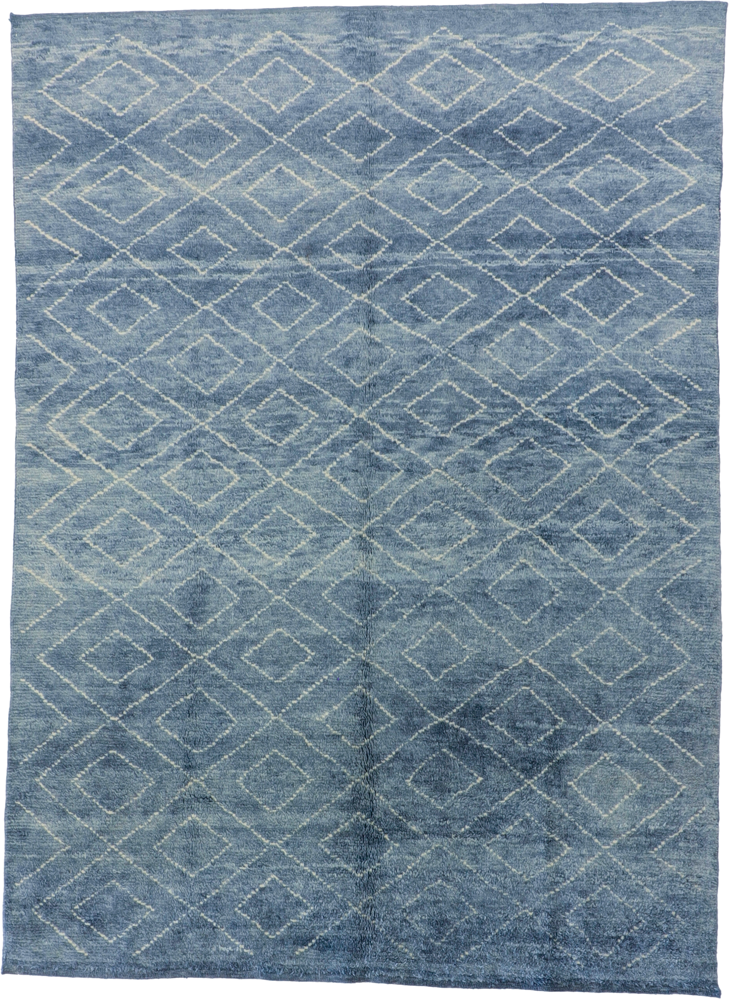W 7.10 L 10.8 Tulu 100% Wool Handmade All Over Design - 65740