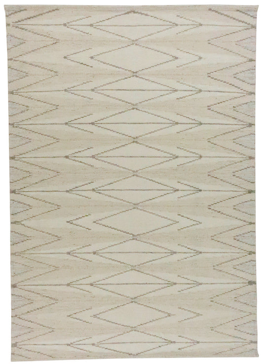 5x7 - Scandinavian Kilim Fine/Wool All Over Rectangle - Hand Knotted Rug