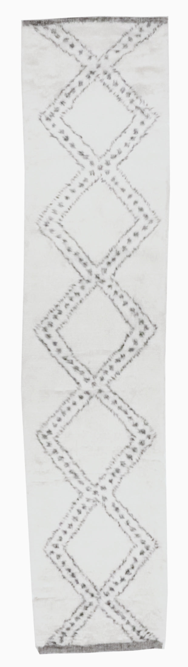 Runner - Moroccan Fine/Wool All Over Rectangle - Hand Knotted Rug