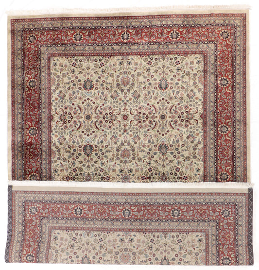 9 x 12 - Sh Abbas Wool All Over Rectangle - Hand Knotted Rug