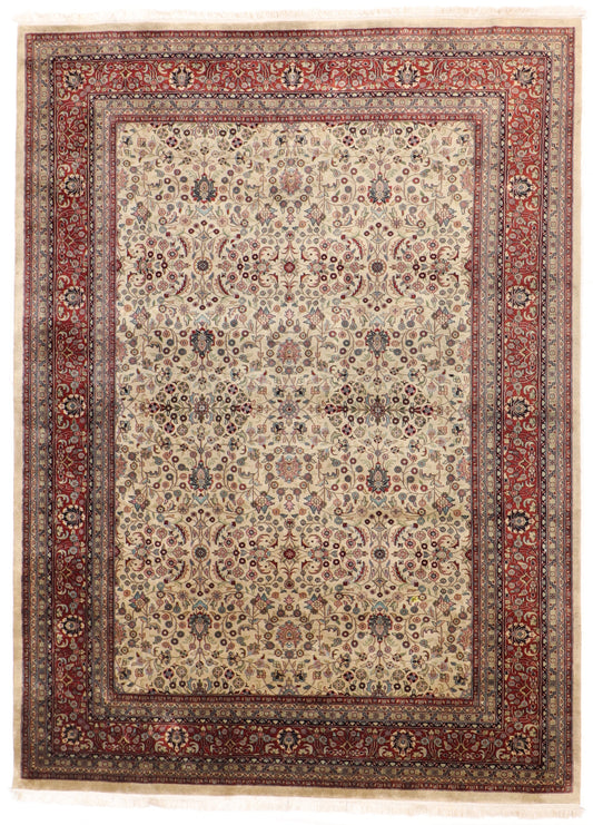 9 x 12 - Sh Abbas Wool All Over Rectangle - Hand Knotted Rug