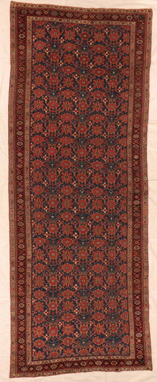 6 x 14 - Bijar Antique/Wool All Over Rectangle - Hand Knotted Rug