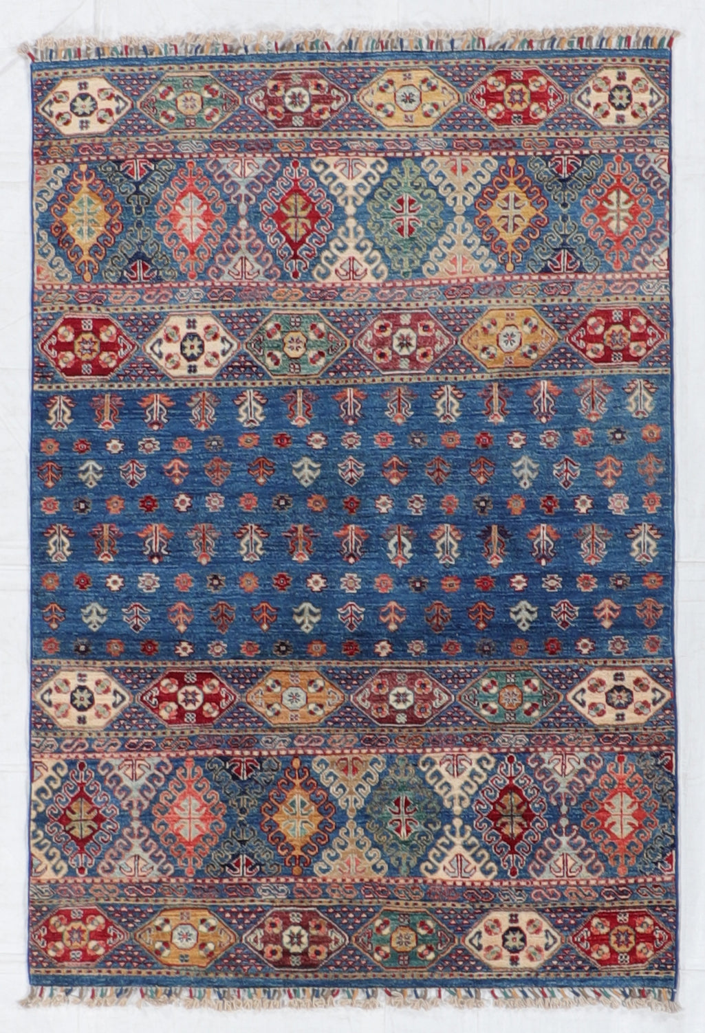 W 4 L 5.9 Lori 100% Wool Hand-Woven All Over Design - 66279