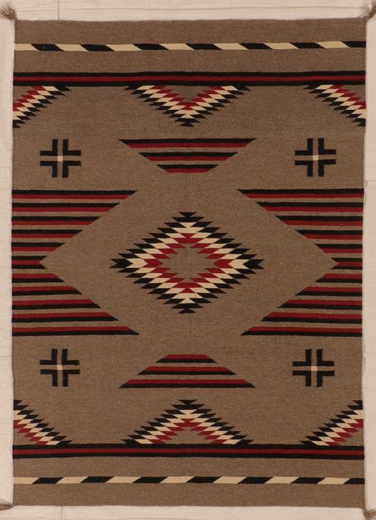 5x7 - Kilim Fine/Wool All Over Rectangle - Hand Knotted Rug