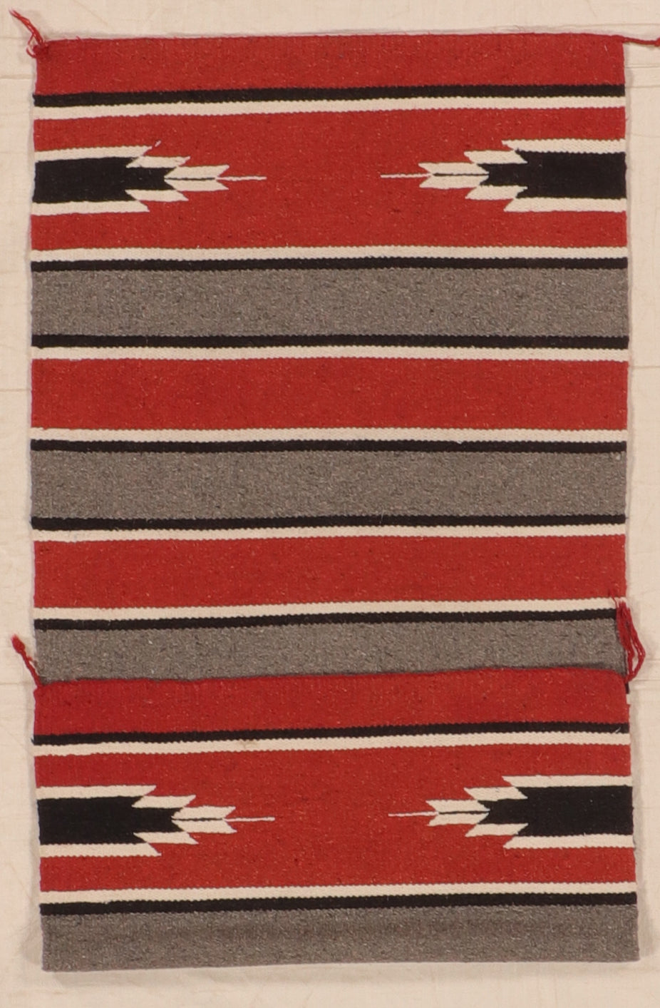 3x5 - Navajo Fine Wool Geometric Rectangle - Hand Knotted Rug