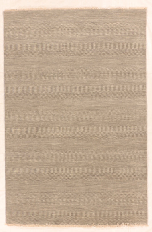 W 6 L 9 Modern 100% Wool Handmade All Over Design - 66362