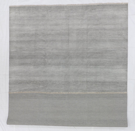 Modern Fine/Wool All Over Rectangle - Hand Knotted Rug