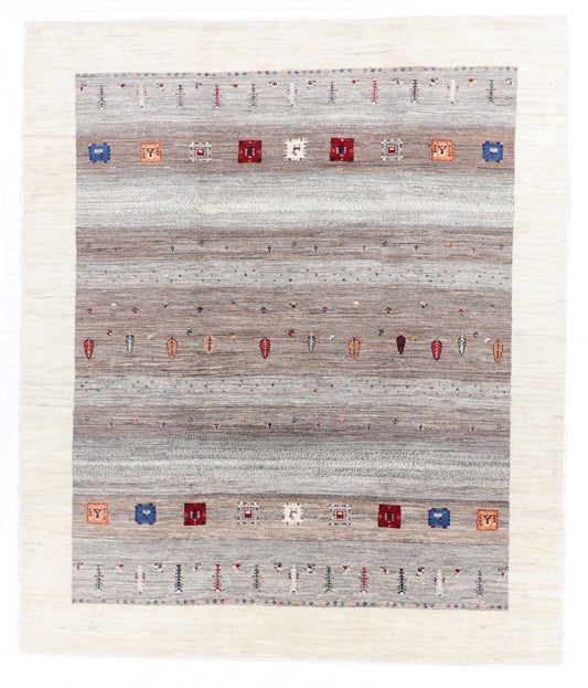 8 x 10 - Atash Fine/Wool All Over Rectangle - Hand Knotted Rug