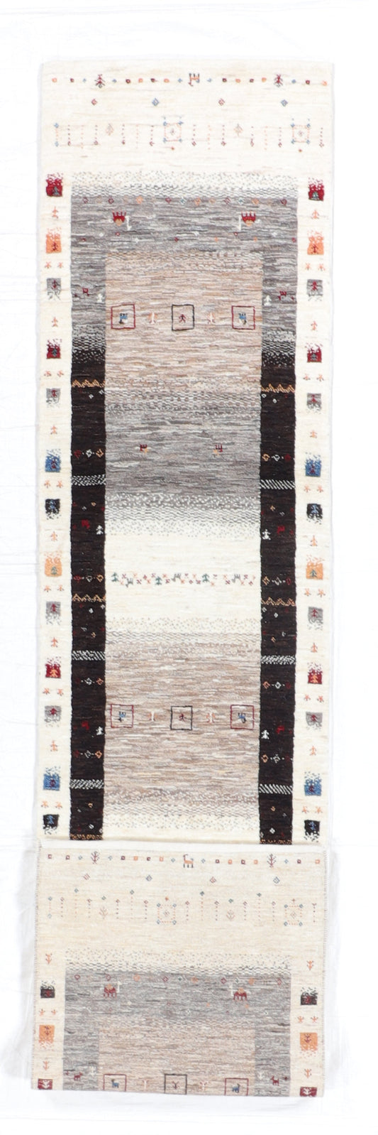 2.7 x 12.11  Runner - Atash Fine All Over Rectangle - Hand Knotted Rug