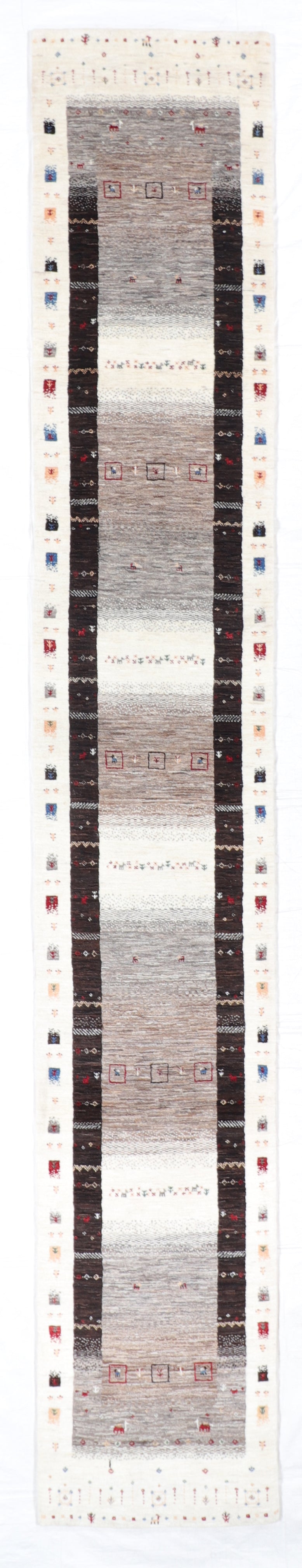 2.7 x 16.6 -  Atash Fine/Wool All Over Rectangle - Hand Knotted Rug