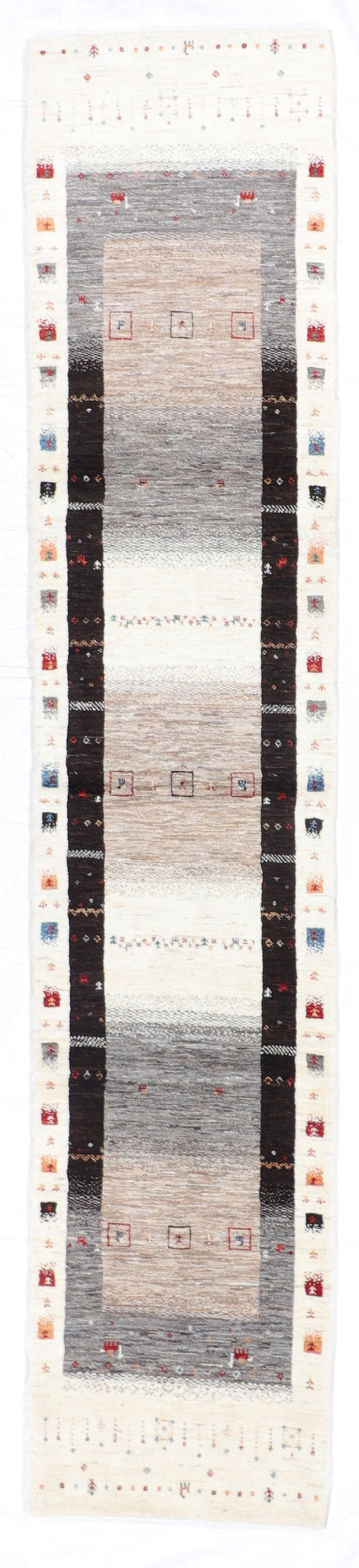 2.7 x 12.11  Runner - Atash Fine All Over Rectangle - Hand Knotted Rug