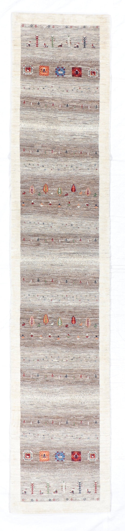 2.6 x 6.7  Runner - Tree of Life  Fine All Over Rectangle - Hand Knotted Rug