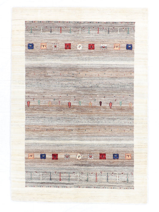 5.7 x 7.11 - Tree of Life Fine All Over Rectangle - Hand Knotted Rug