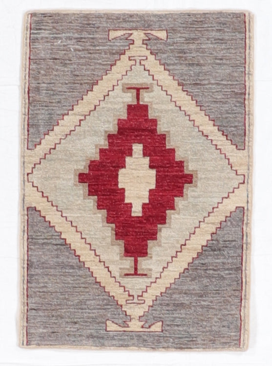 2 x 3 - Mountain Modern Fine/Wool All Over Rectangle - Hand Knotted Rug