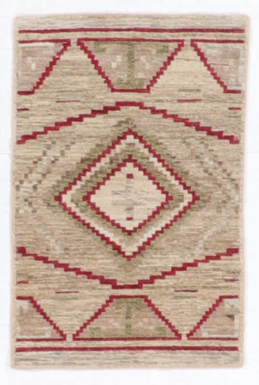 2 x 3.2 - Mountain Modern Fine/Wool All Over Rectangle - Hand Knotted Rug