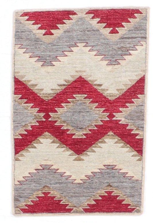 2 x 3.1 - Mountain Modern Fine/Wool All Over Rectangle - Hand Knotted Rug