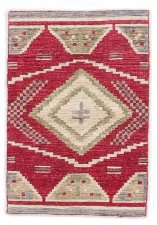 2 x 2.10 - Mountain Modern Fine/Wool All Over Rectangle - Hand Knotted Rug