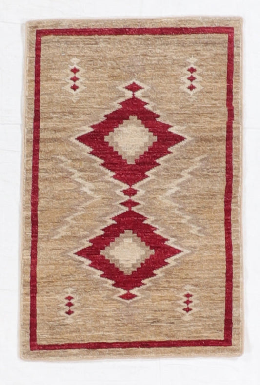 2 x 3.1 - Mountain Modern Fine/Wool All Over Rectangle - Hand Knotted Rug