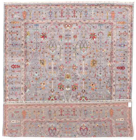 9 x 12 - Baluch Fine/Wool All Over Rectangle - Hand Knotted Rug