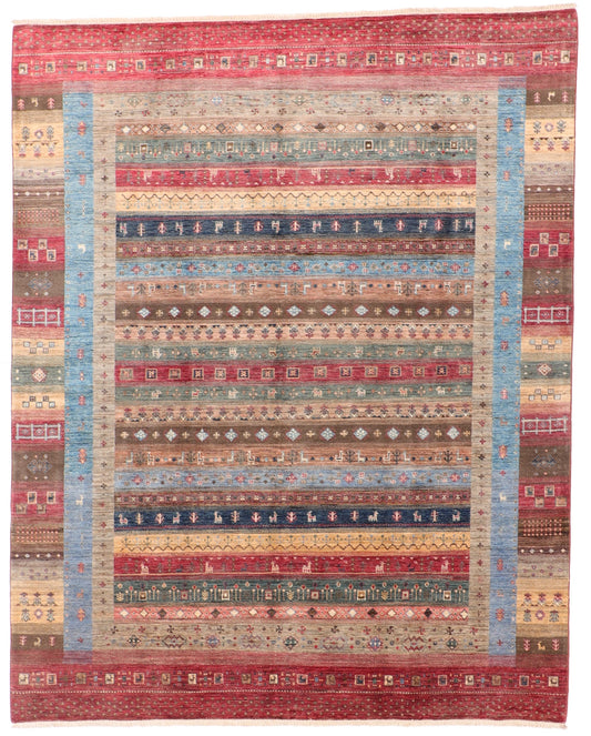 8 x 10 - Baluch Fine/Wool All Over Rectangle - Hand Knotted Rug