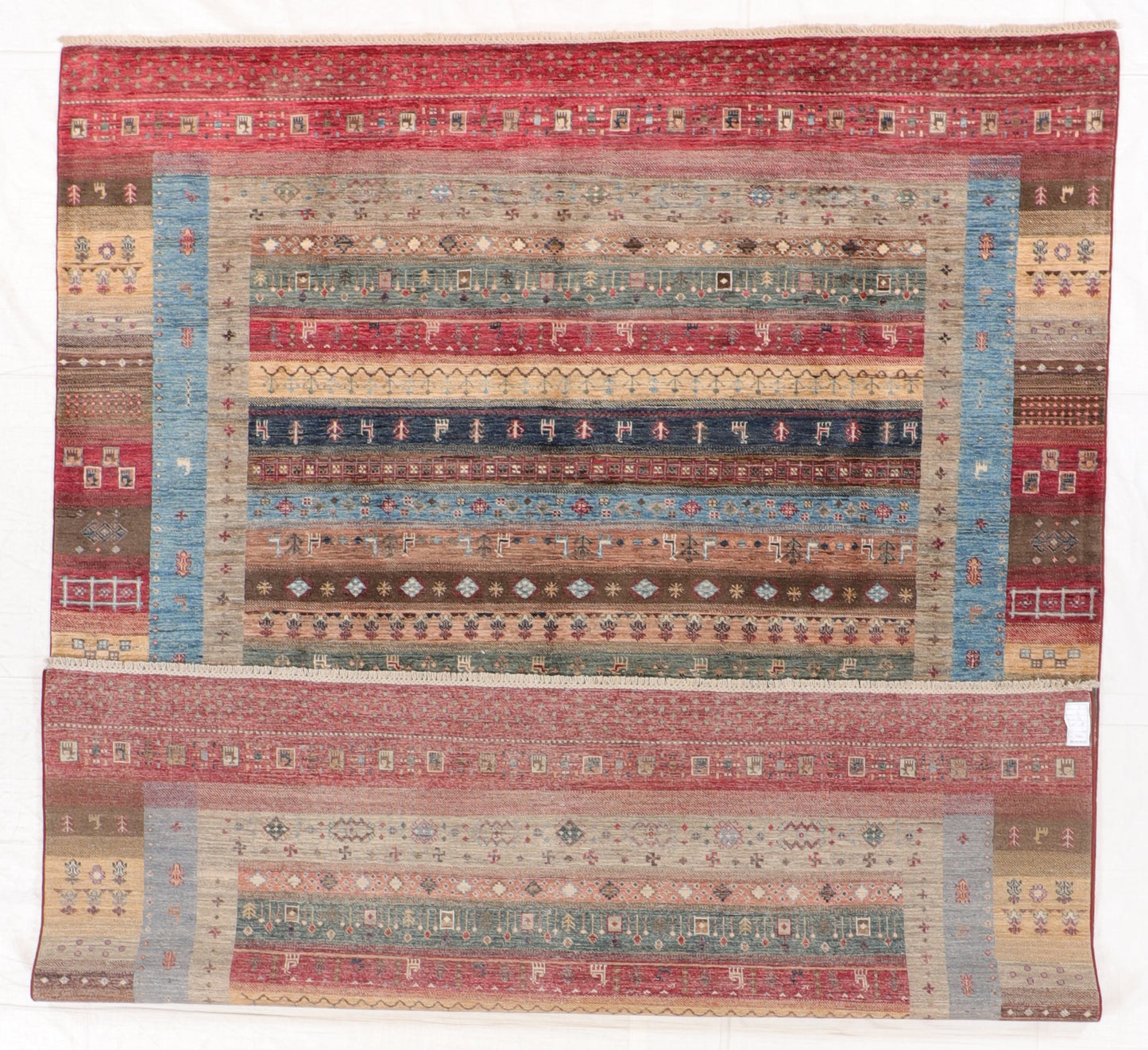8 x 10 - Baluch Fine/Wool All Over Rectangle - Hand Knotted Rug