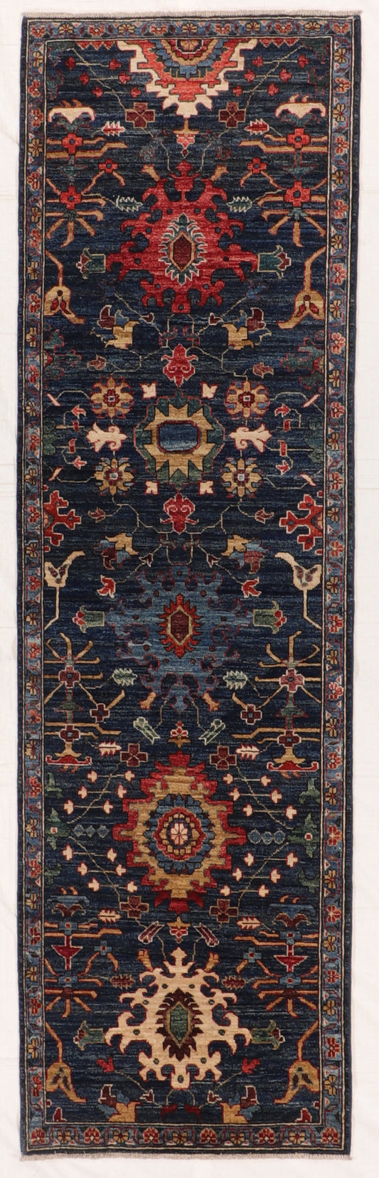 Runner - Ziegler Fine/Wool All Over Rectangle - Hand Knotted Rug