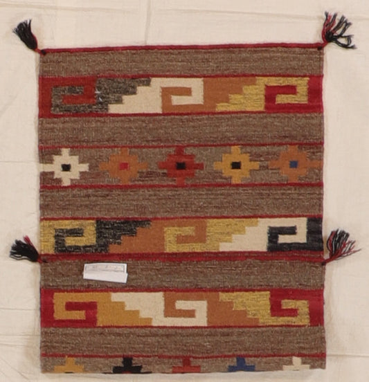 2 x 3 - Kilim Navajo Fine/Wool All Over Rectangle - Hand Knotted Rug