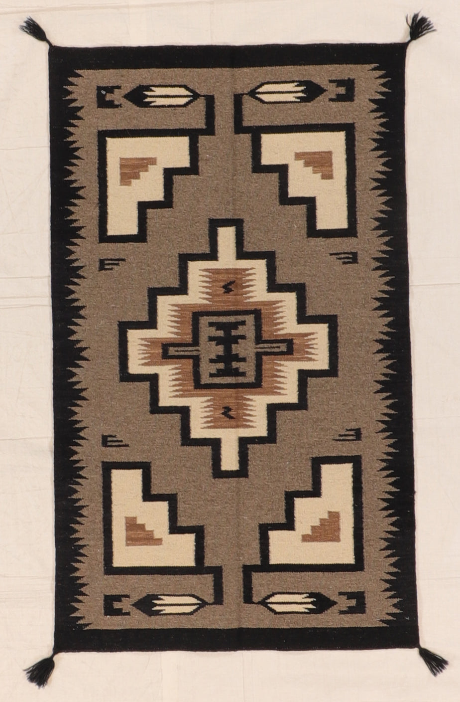 3 x 5 - Kilim Navajo Fine/Wool All Over Rectangle - Hand Knotted Rug