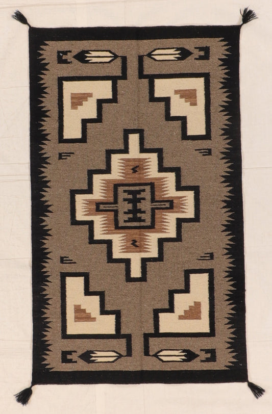 3 x 5 - Kilim Navajo Fine/Wool All Over Rectangle - Hand Knotted Rug