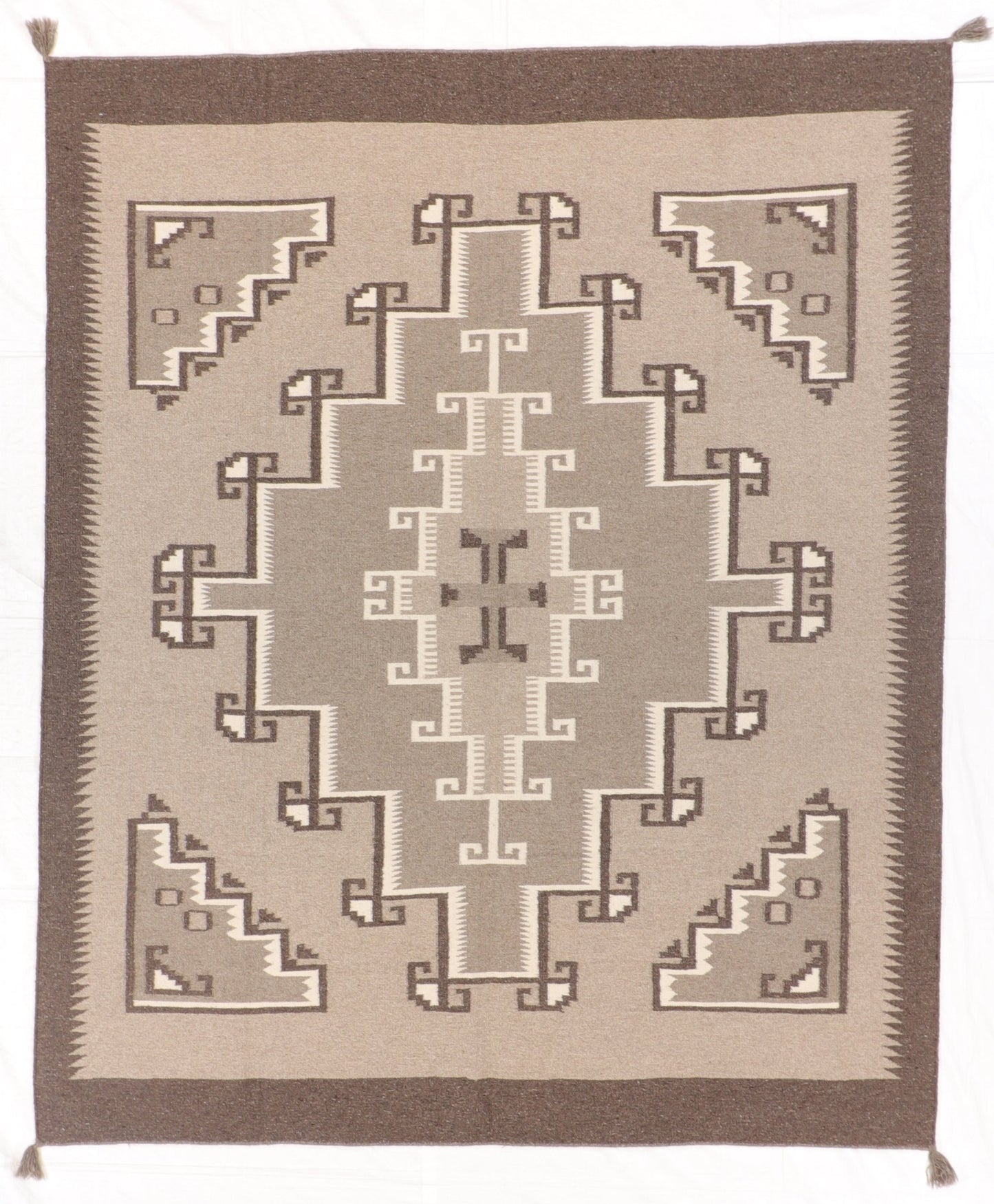 8 x 10 - Kilim Navajo Fine/Wool All Over Rectangle - Hand Knotted Rug