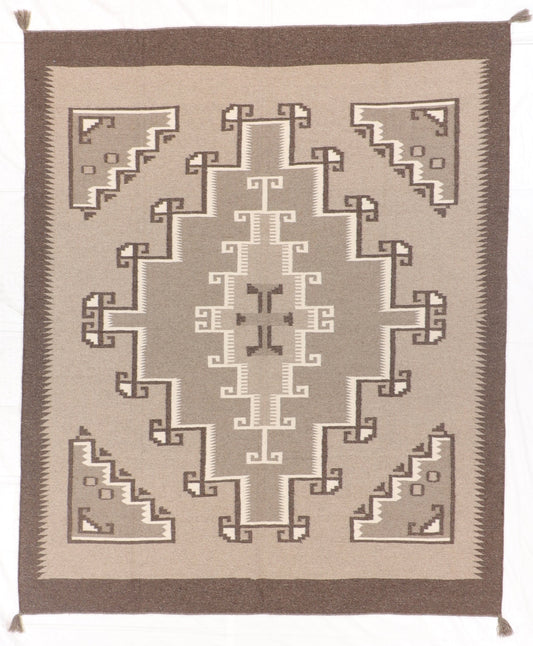 8 x 10 - Kilim Navajo Fine/Wool All Over Rectangle - Hand Knotted Rug