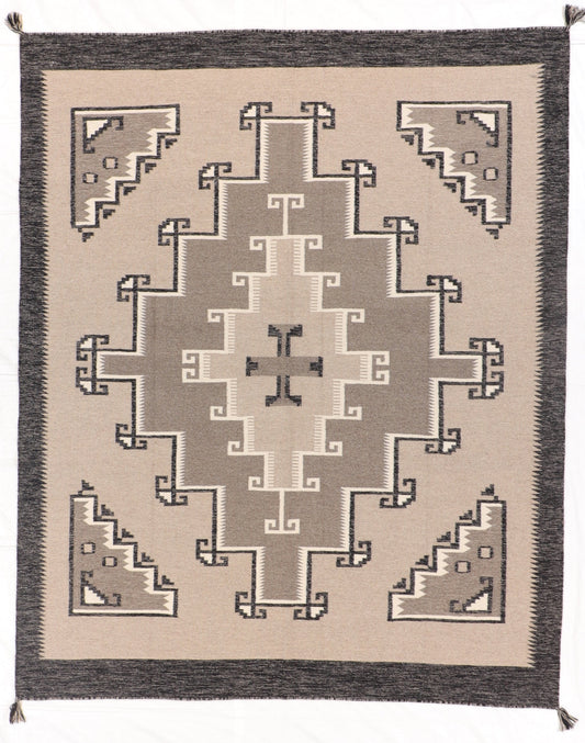 8 x 10 - Kilim Navajo Fine/Wool All Over Rectangle - Hand Knotted Rug