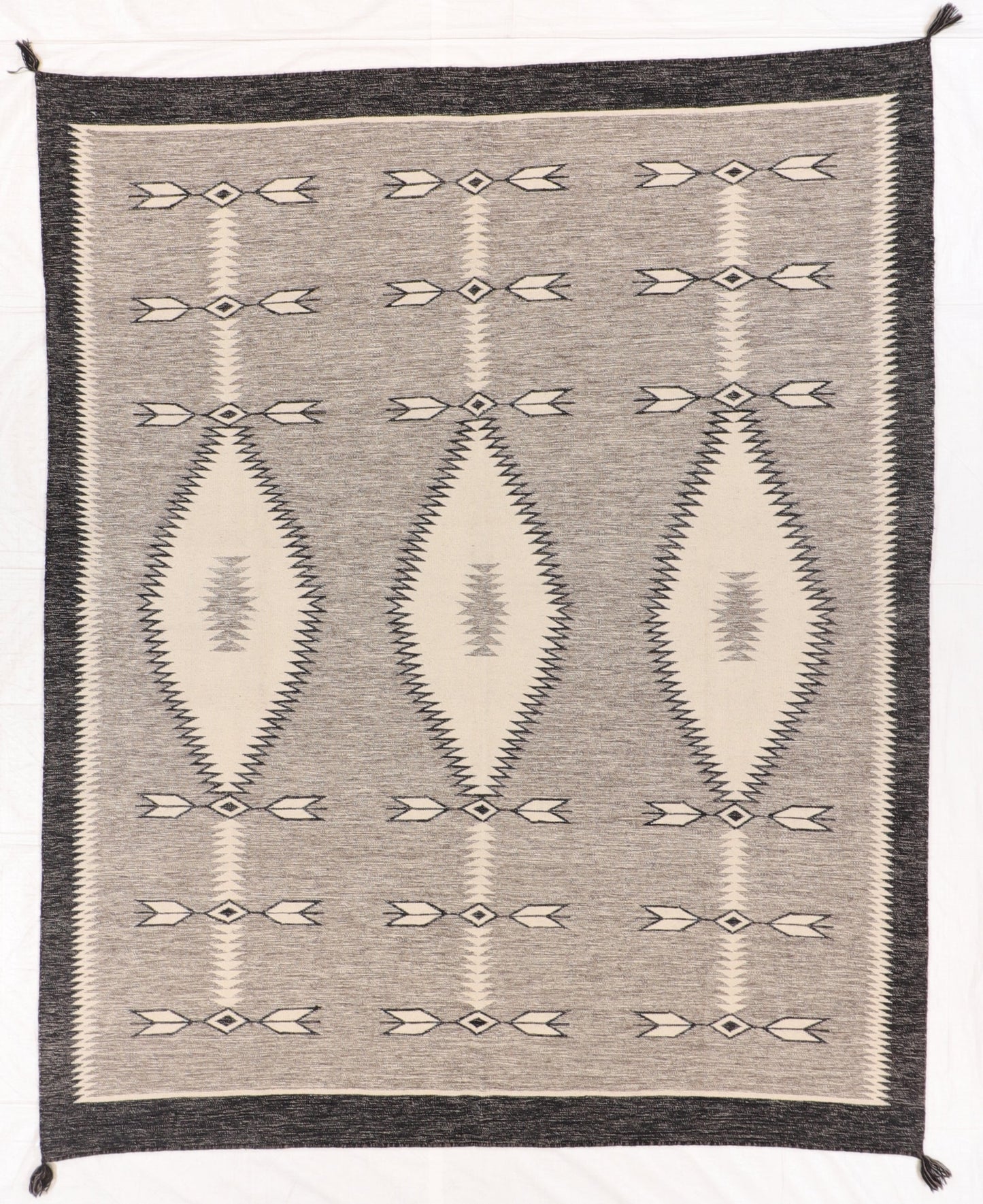 8 x 10 - Kilim Navajo Rectangle - Hand Knotted Rug