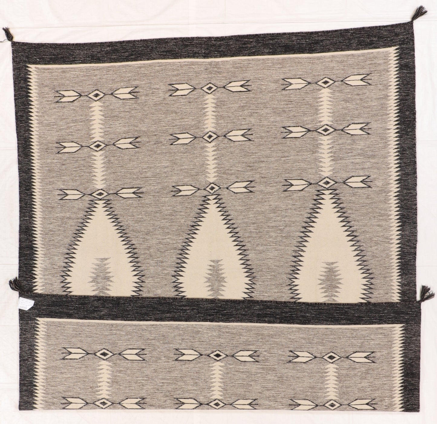 8 x 10 - Kilim Navajo Rectangle - Hand Knotted Rug
