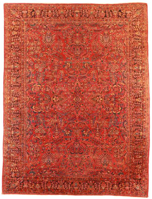 9 x 12 - Lillihan Fine All Over Rectangle - Hand Knotted Rug